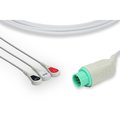 Ilb Gold Replacement For Schiller, Defigard 3002 Direct-Connect Ecg Cables DEFIGARD 3002 DIRECT-CONNECT ECG CABLES